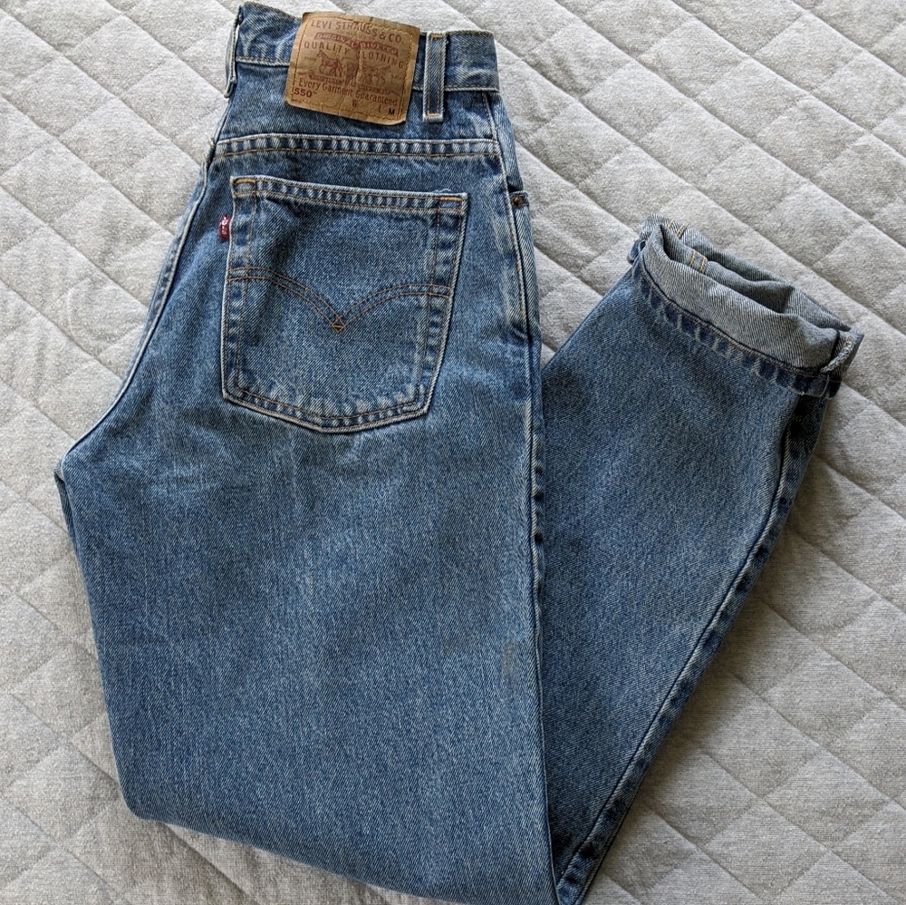 Levi's 550 vintage mom jeans
